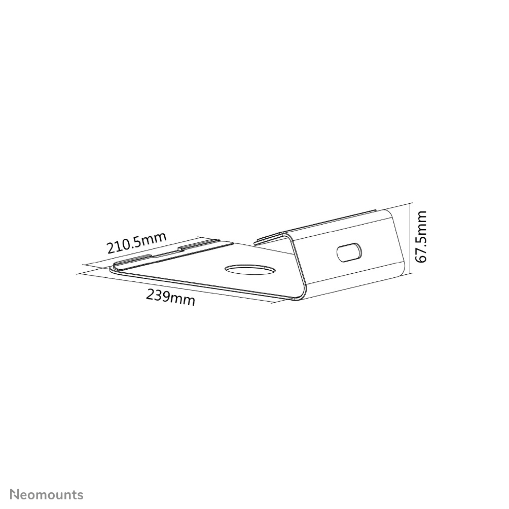Neomounts NSLS025 Laptop-Halterung 10-17" - universal